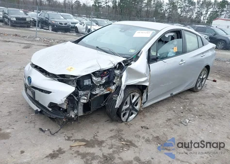 2018 Toyota Prius Four Touring from USA, damaged, VIN JTDKARFU2J3548957